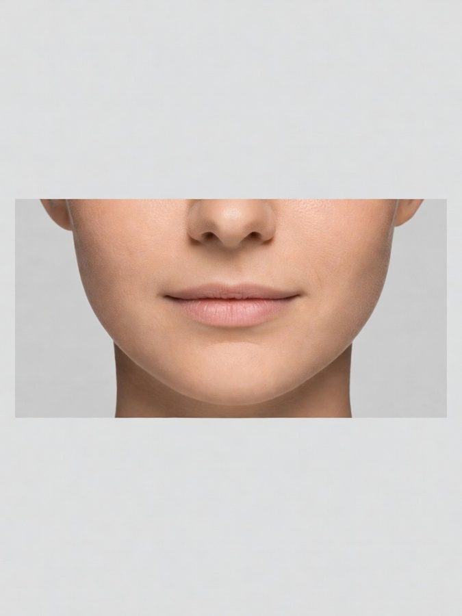 First lip filler, three quarters of a syringe — after