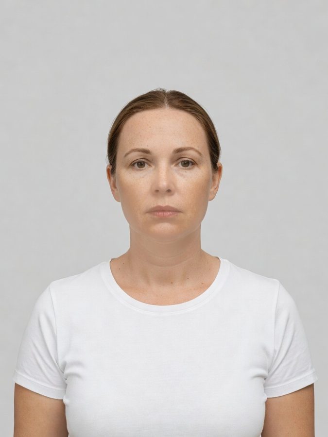 Skin tone after a three-month plan — after